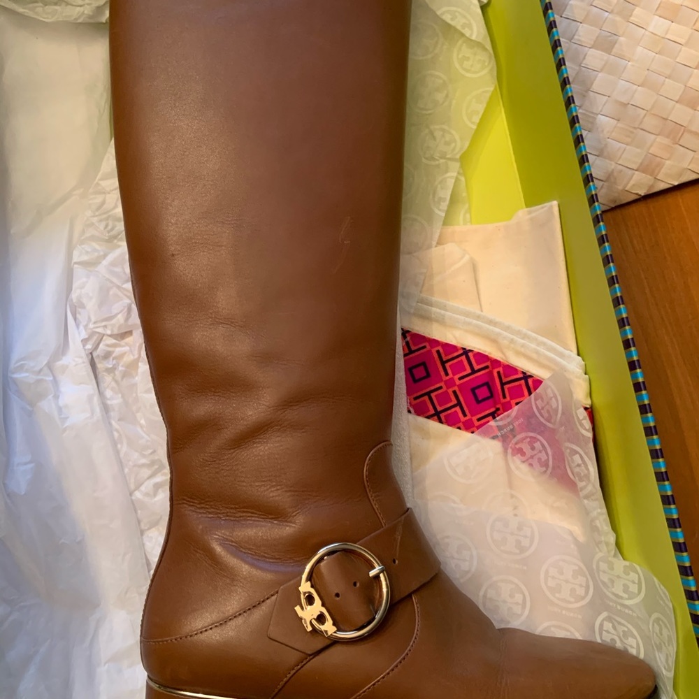 Tory Burch Sofia Riding Boot size 8.5 - Picture 4 of 10